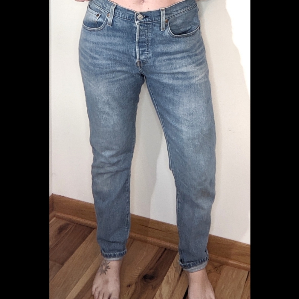 Levi's Vintage Y2K 90s Red Tab 501 Button Fly MidRise